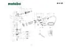 Metabo-Diagram-for-W-9-125-Angle-Grinders-Spares-338505810