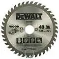 DeWalt DeWalt 125mm 40T TCT Saw Blade for Circular Saw Blades - DW03540-IN