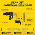 Stanley Stanley 10Kg L-shape Demo Hammer (SDS Max chuck) for STHM10K-IN Demolition Hammers