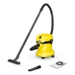 Kaercher Kaercher 15 L Plastic Container Vacuum Cleaner  WD 2 PLUS V-15/4/18 (YYY) *EU with 4 m cable, 1.8 m long suction hose and a blower function