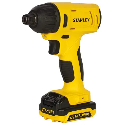 Stanley 10.8V, 6.5mm Cordless Impact Drivers-1x1.5Ah Battery Included